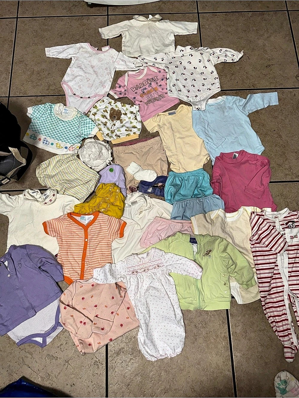 Vintage Baby Clothing & Accessories Lot